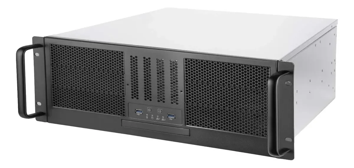 Caixa de servidor Silverstone Technology Rm41-506 4u com 6 B