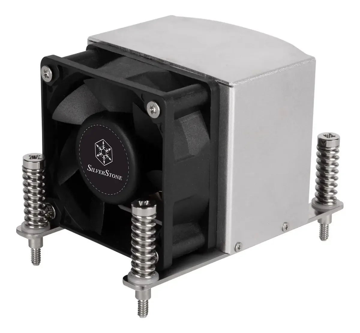 Solução Térmica Superior 2u Silverstone Technology Ar09-am4 Para Servidor Amd Am4, Sst-ar09-am4, Compatível Com Taa