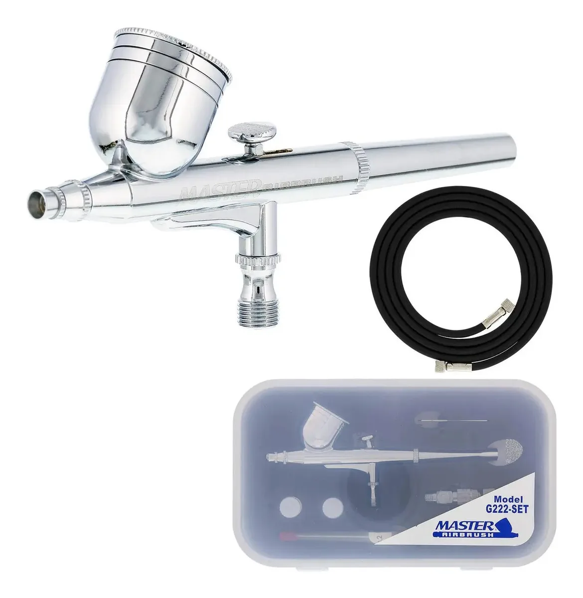 Conjunto Airbrush Master S622 Conjunto de aerógrafos Master S62 D