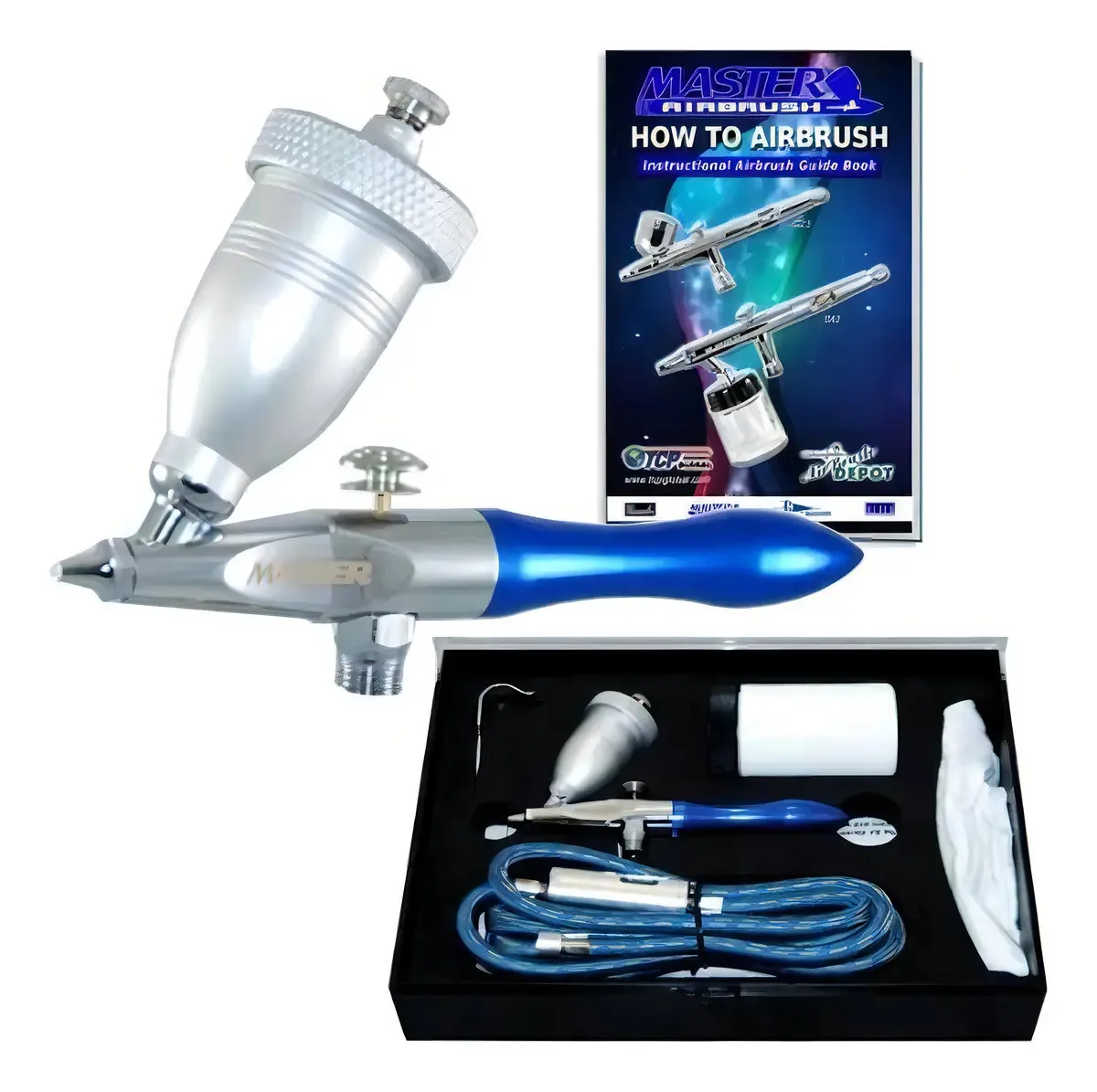Aerógrafo Sandblast Vidrio Kit Completo Master Airbrush