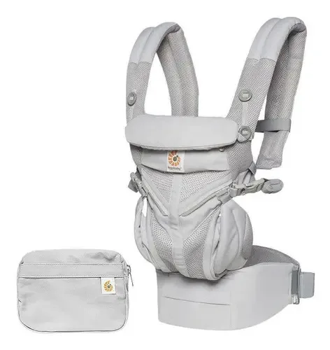 Canguru Ergobaby Omni 360 Cool Cinza Claro