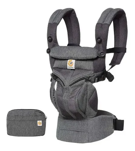 Canguru Ergobaby Cool Omni 360 Classic Cinza Escuro