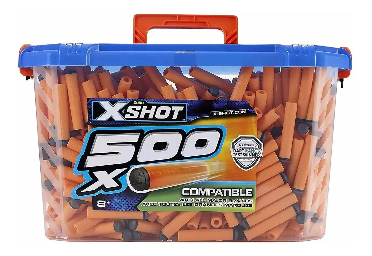 X-shot - Refis de Dardos (500 Unidades)