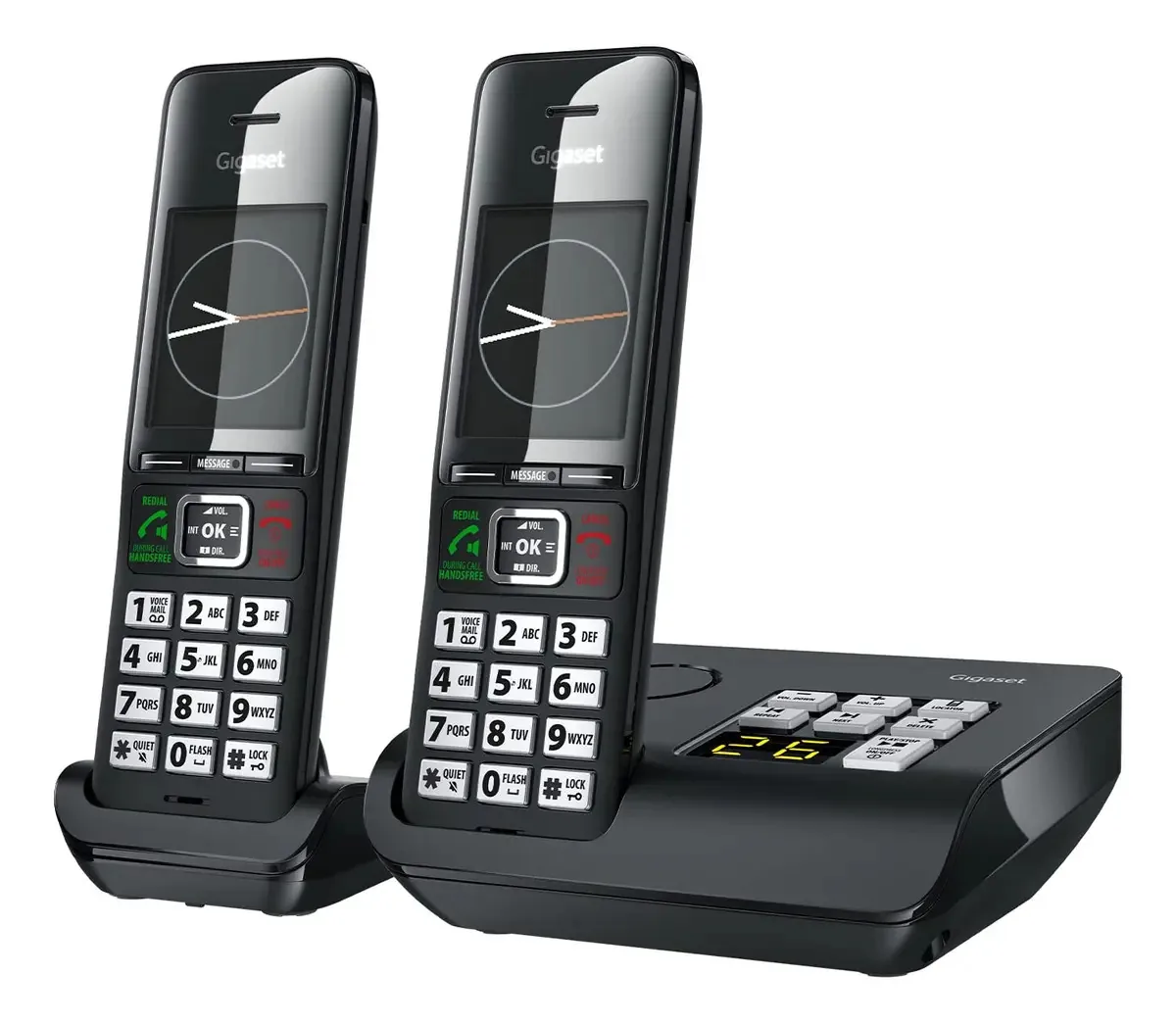 Gigaset Comfort 552a Duo - 2 telefones sem fio - Contas