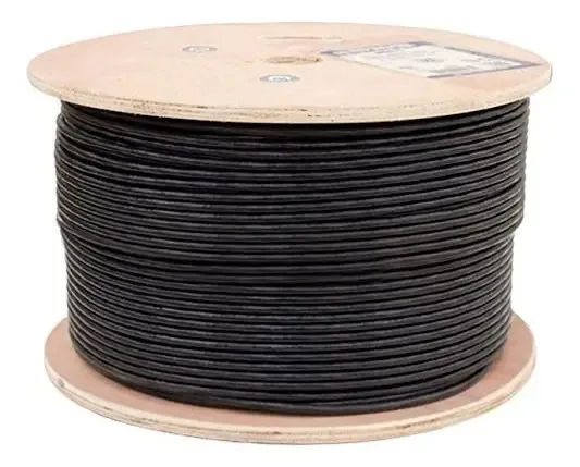 Cabo de rede Vertical Cable Cat6, UTP, 1000ft, Preto