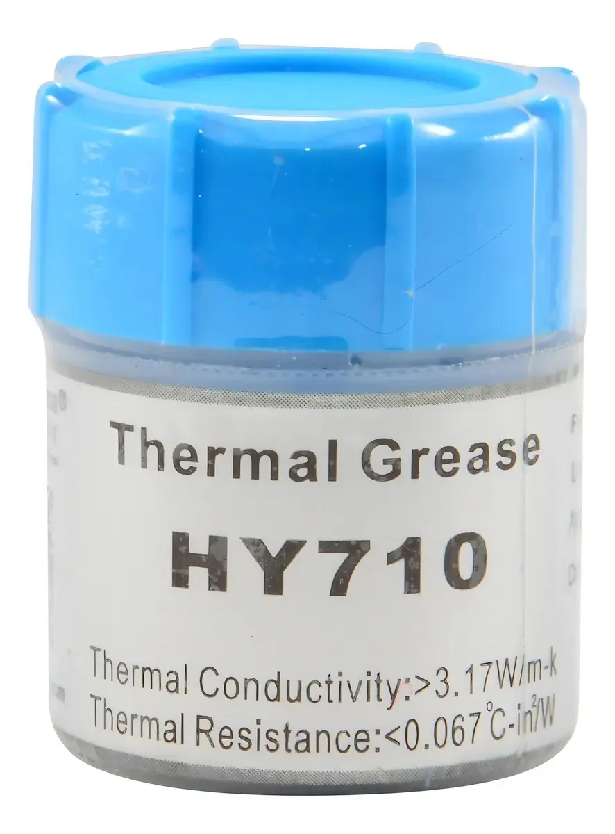 Pasta Térmica Thermal Grease 10g Prata Halnziye Hy710 M5