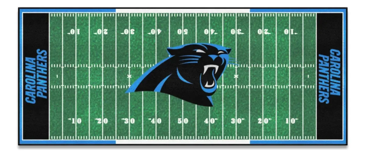 Pastas de futebol americano de nylon Nfl Carolina Panthers