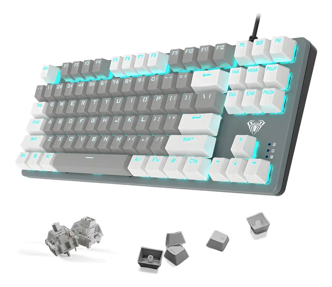 Teclado mecânico Outemu Classroom F3287 Qwerty Rgb