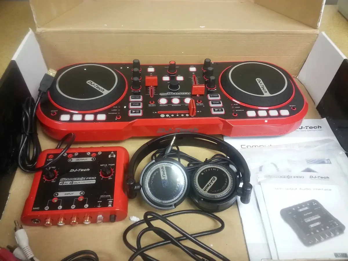 Djtech Myscratchpack Pacote DJ