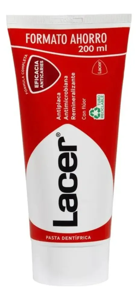 Pasta De Dente Antiplaca E Antimicrobiana 200ml Lacer