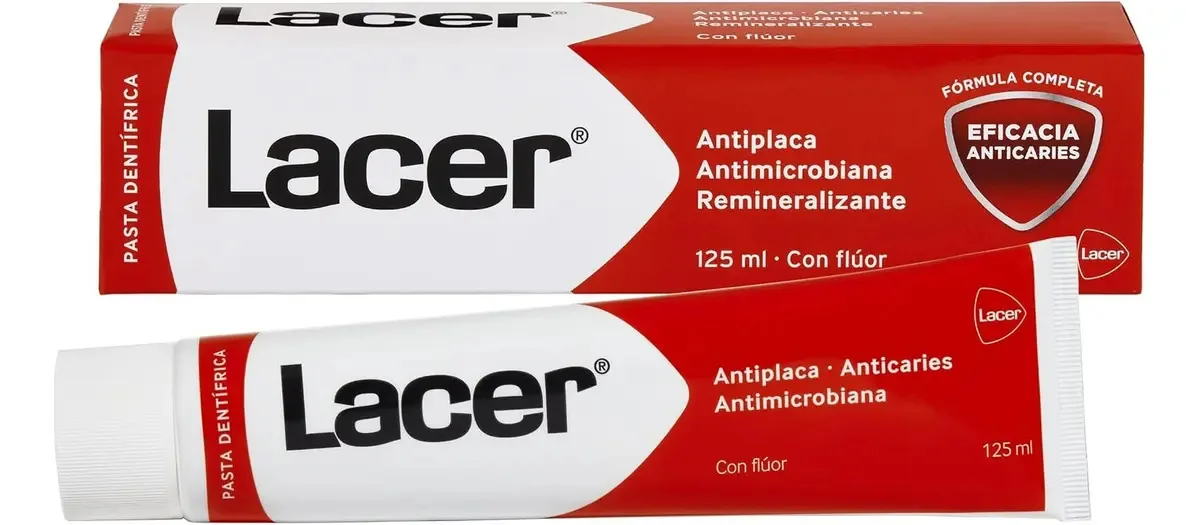 Creme Dental Anticárie Placa E Micróbios 125ml Lacer