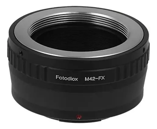 Adaptador de montagem de lente Fotodiox M42 para lente Fujifil
