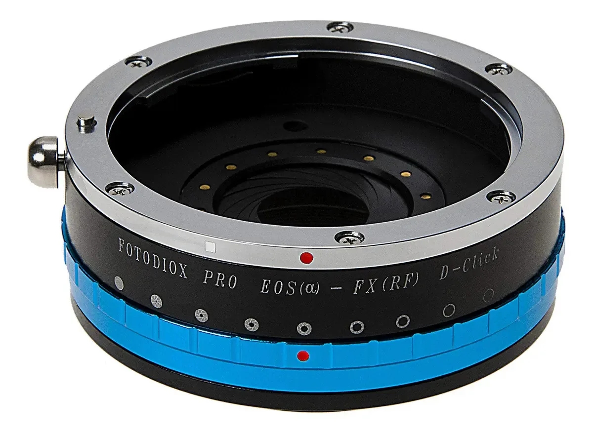 Adaptador de montagem de lente Canon Eos Fotodiox Pro Iris