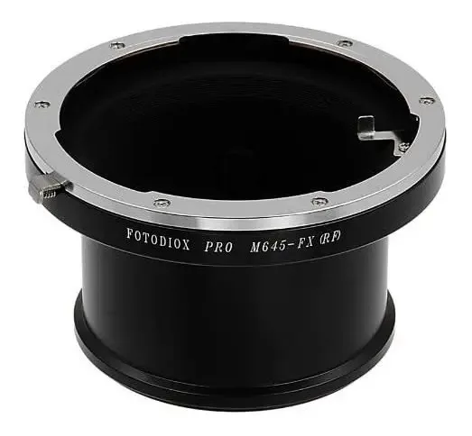 Adaptador de montagem de lente Fotodiox Pro, lente Mamiya