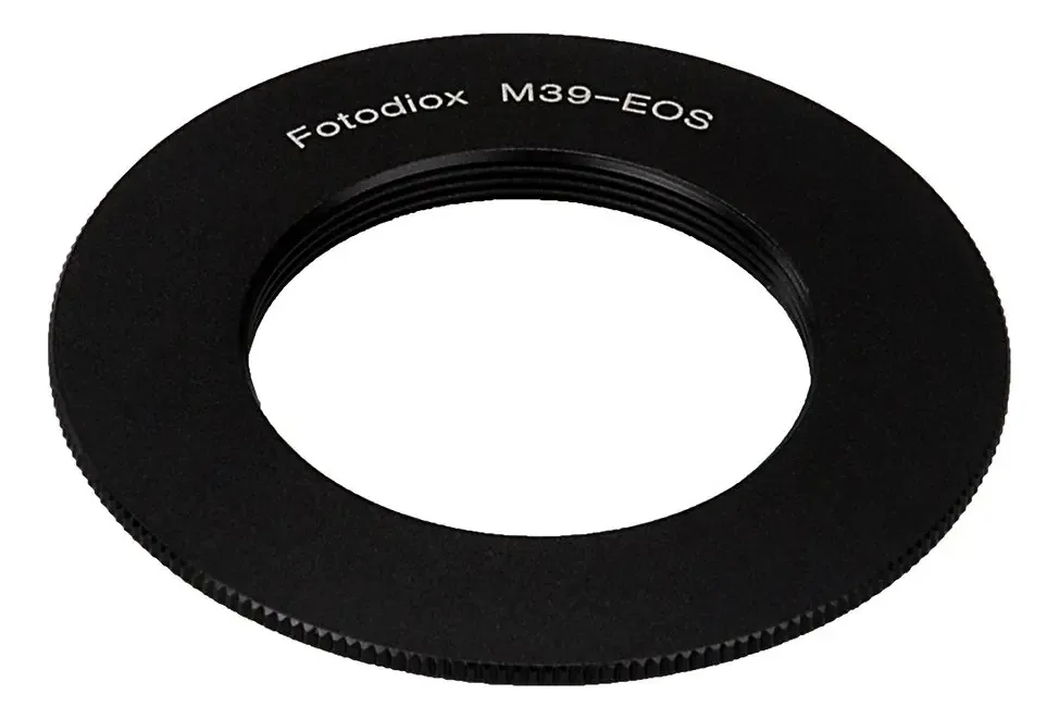 Adaptador de montagem de lente Fotodiox M39/l39 para Canon