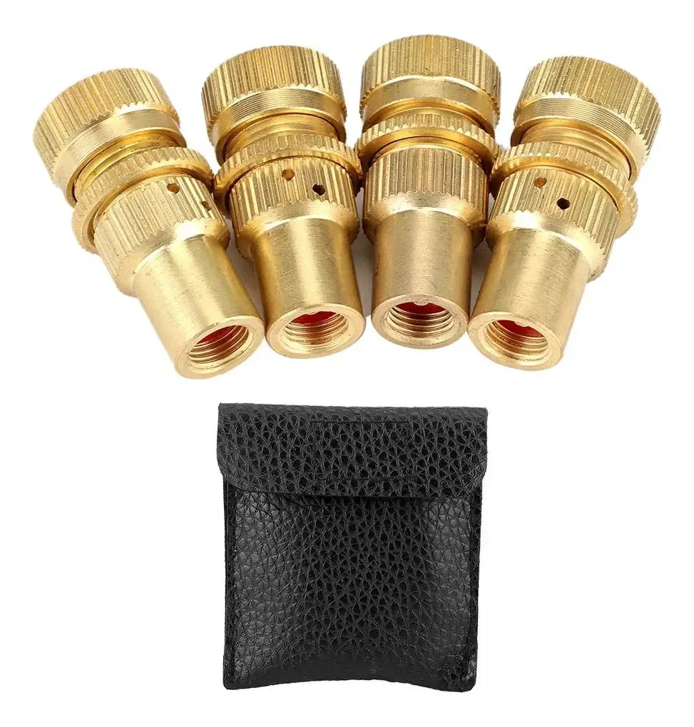 Kit Desinflador De Pneus 4 Unidades, Defletores Automáticos De Pneus, Jogo De Válvulas De Alívio De Pressão Para Pneus De Liga De Carro, Acessório Universal