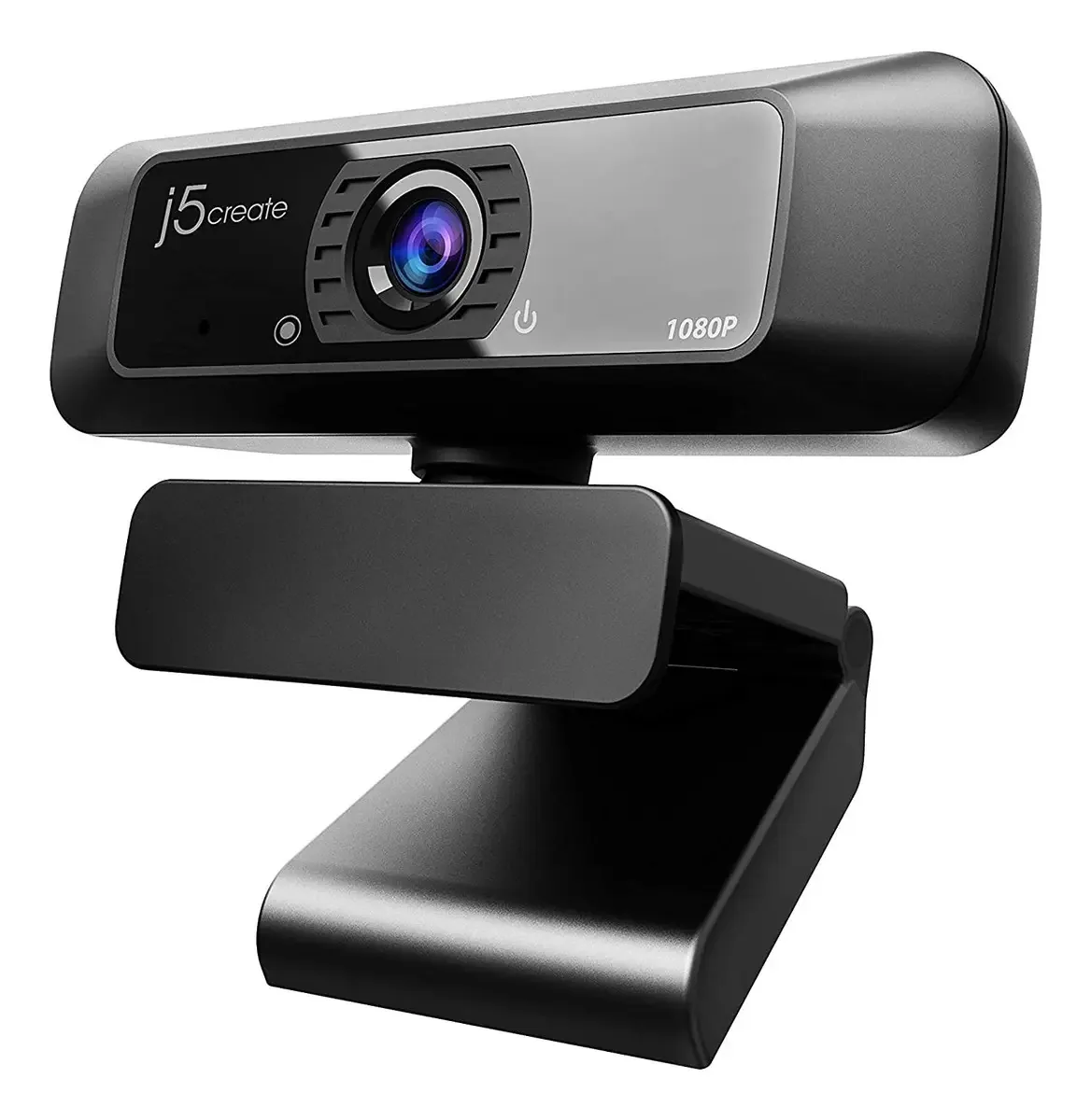 Microfone J5create Usb Webcam 1080p Hd Rotation 360 Ews