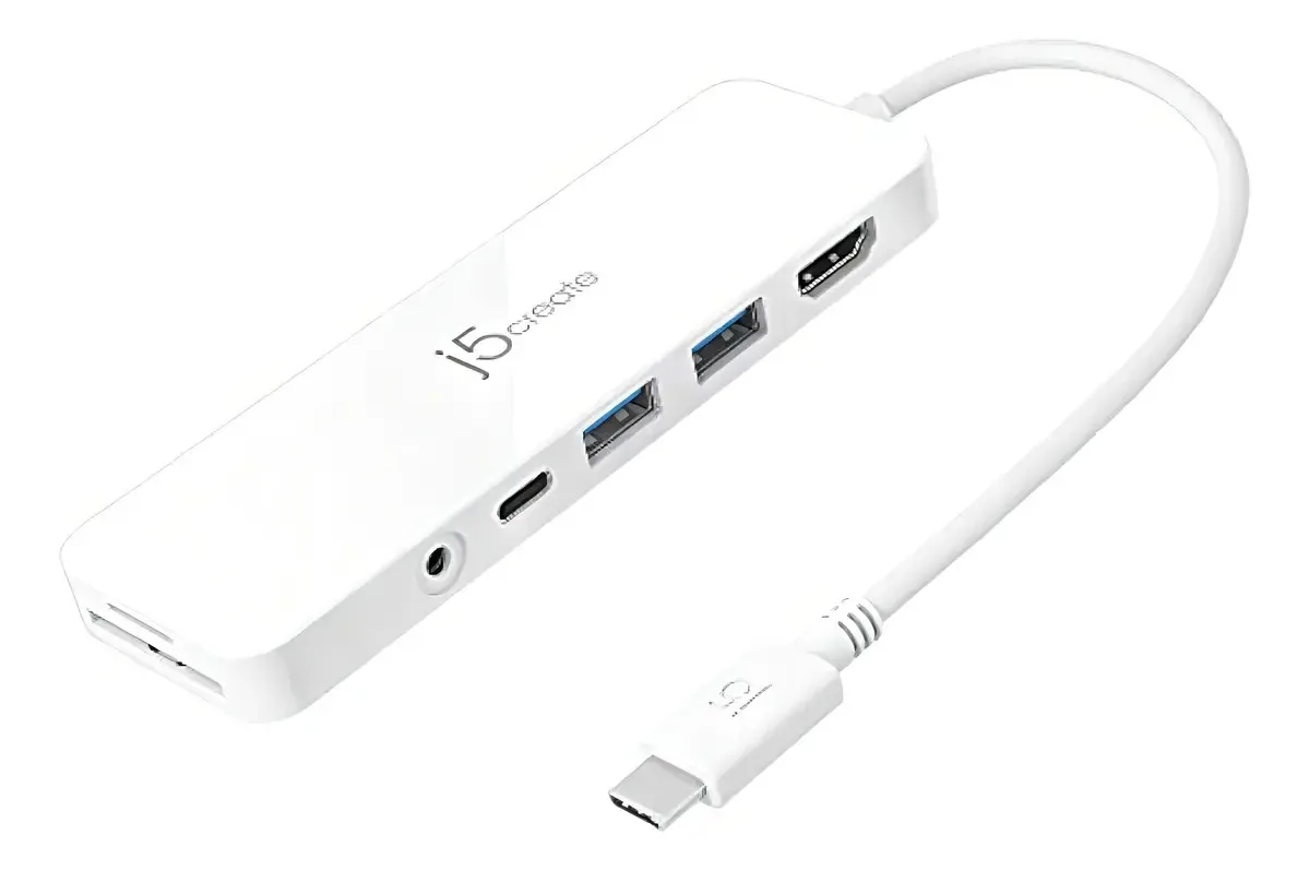 Hub USB-C J5 Create, Preto