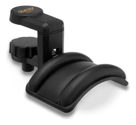 Suporte para fone de ouvido Auray com suporte acolchoado e ângulo ajustável