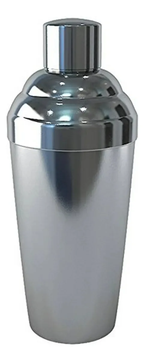 Conjunto de 2 coqueteleiras Mini Nu Steel, brilhante