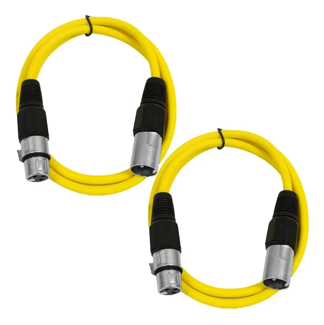 Áudio sísmico - Pacote de cabos de conexão Saxlx-2-2 XLR