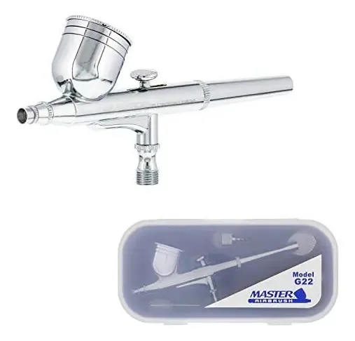 Conjunto de aerógrafo D multiuso Master Airbrush modelo G22