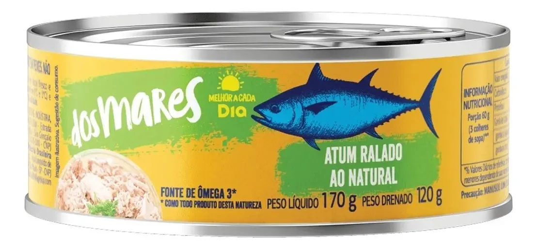 Atum Ralado Ao Natur Dia