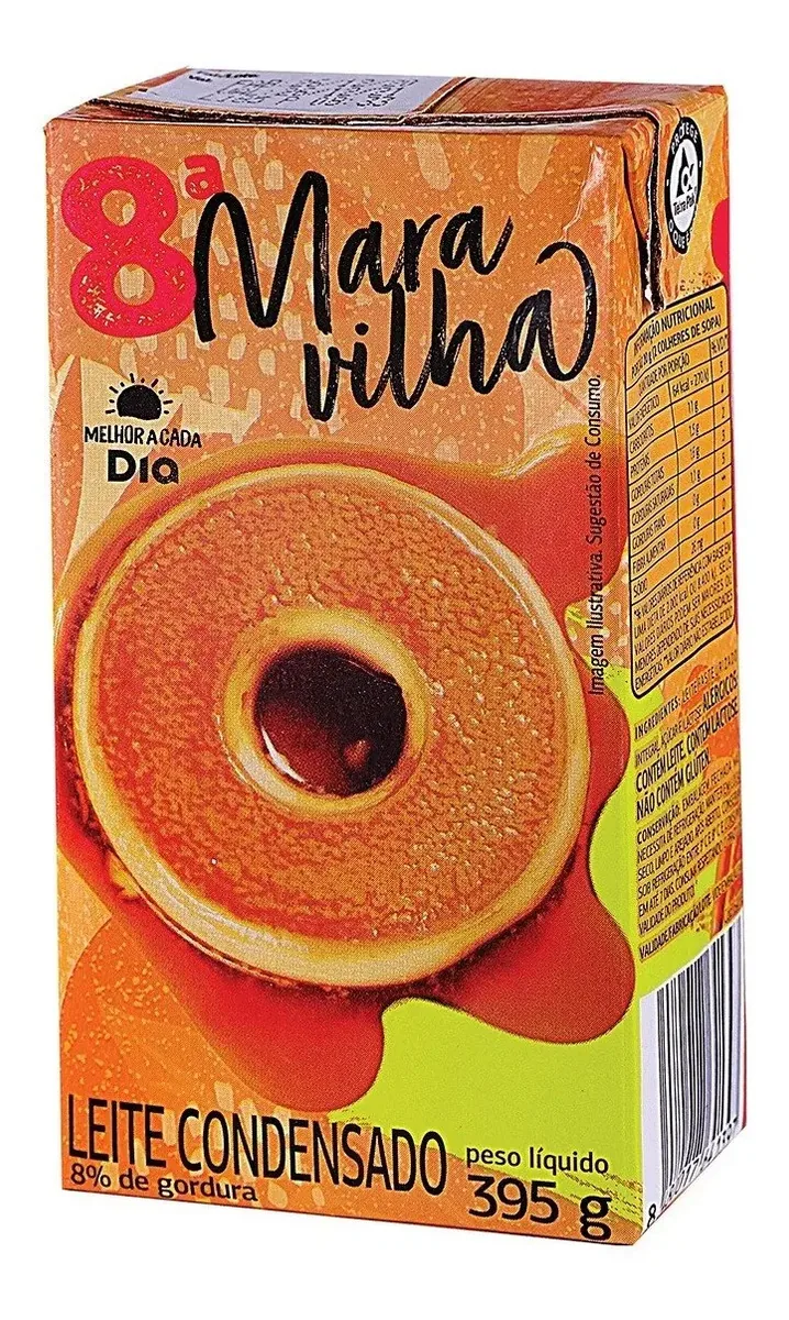 Leite Condensado Tp Dia 395g