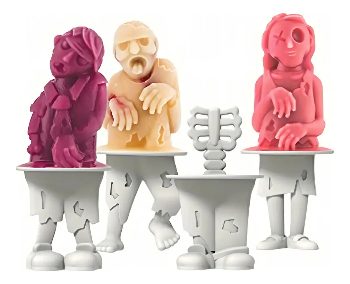 Moldes Tovolo Zombies Pop, silicone flexível