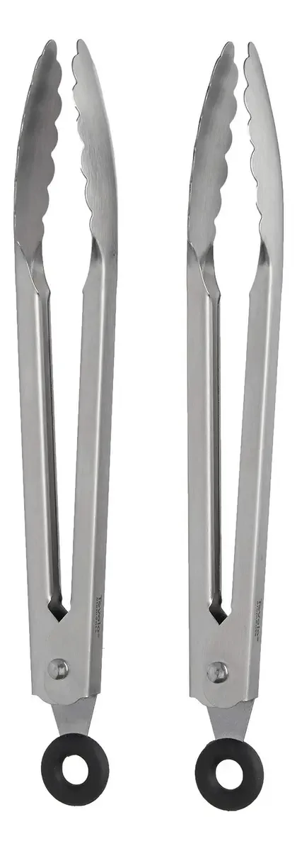 Conjunto Tovolo de 2 pinças de aço inoxidável de 7"