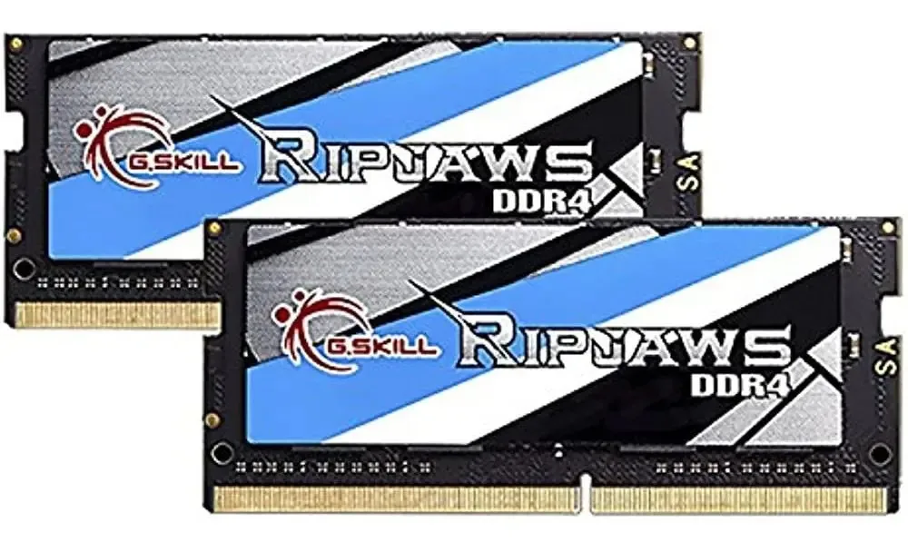 G.skill 32gb 2666mhz Ddr4 Sodimm Atualização de Memória para Laptop (cl18) 1.20v 2x16gb Pc4-21300 Ripjaws