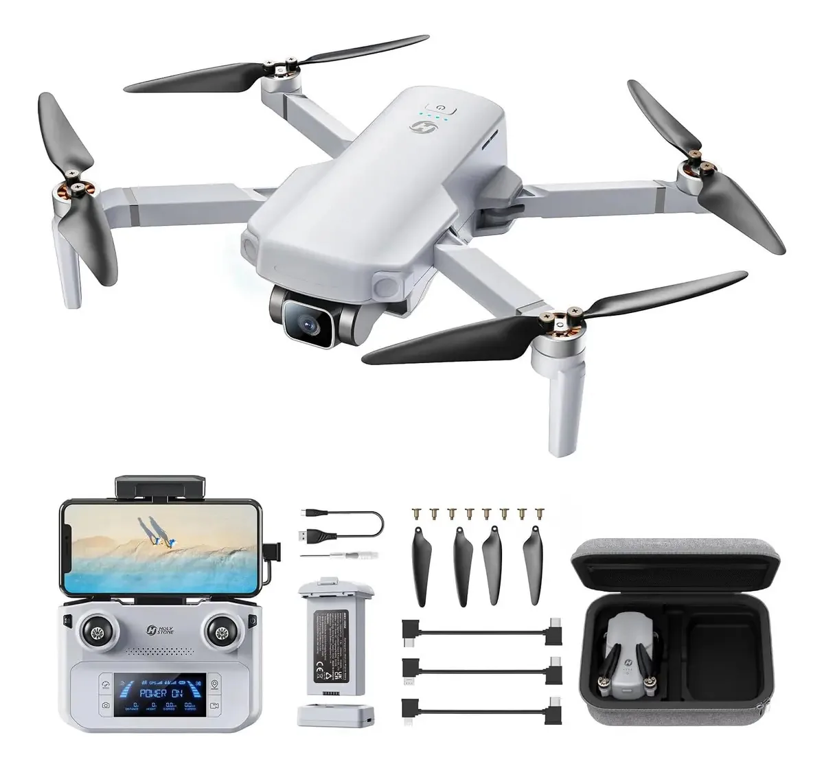 Drones Holy Stone Hs360e Gps Eis Com Câmera Para Adultos 4
