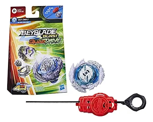 Beyblade Burst Quaddrive Guilty L7 Lúinor - Pacote inicial