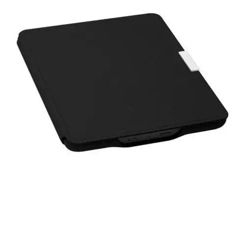 Capa De Couro Para E-reader Kindle Paperwhite Preta Amazon