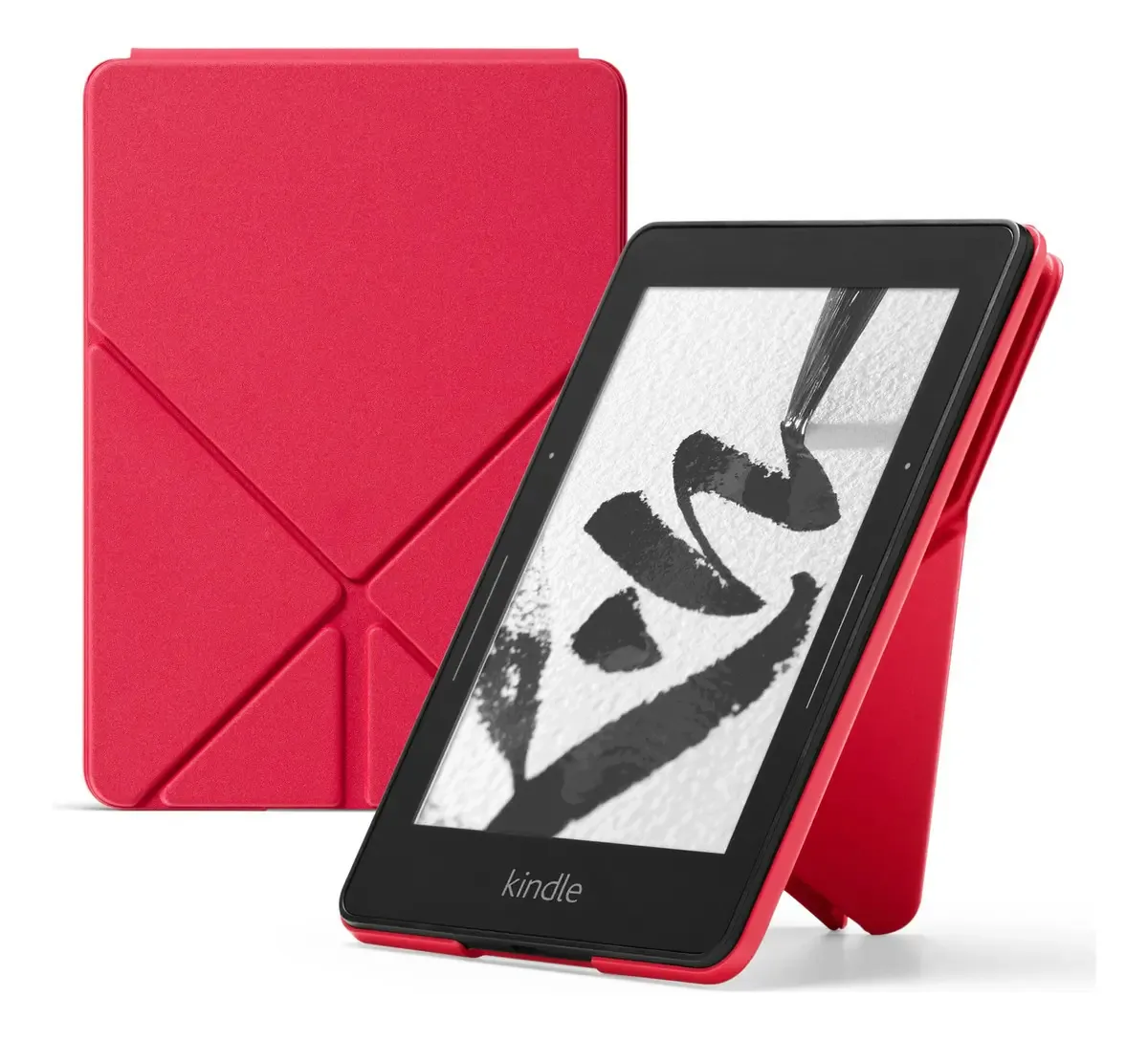 Capa protetora Origami para Kindle Voyage, rosa