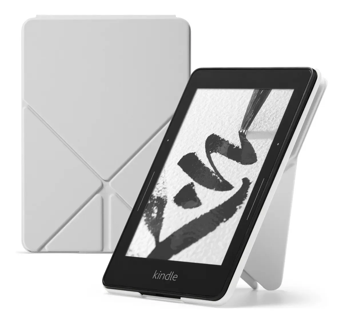 Capa protetora Origami para Kindle Voyage, cinza