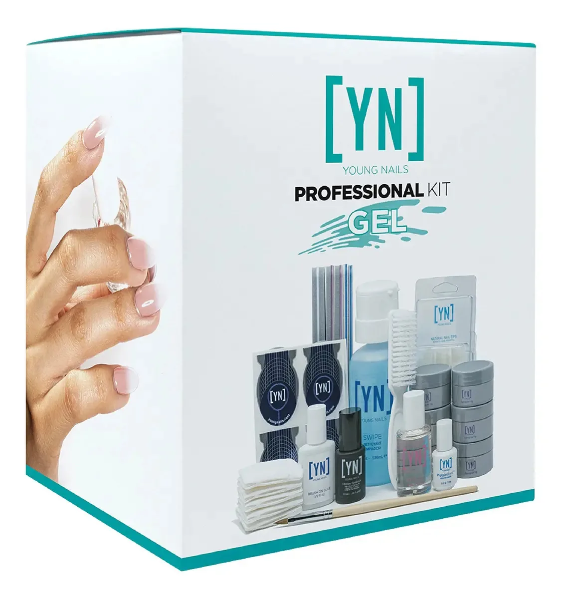 Kits profissionais e acessórios para kits de unhas Young Nails