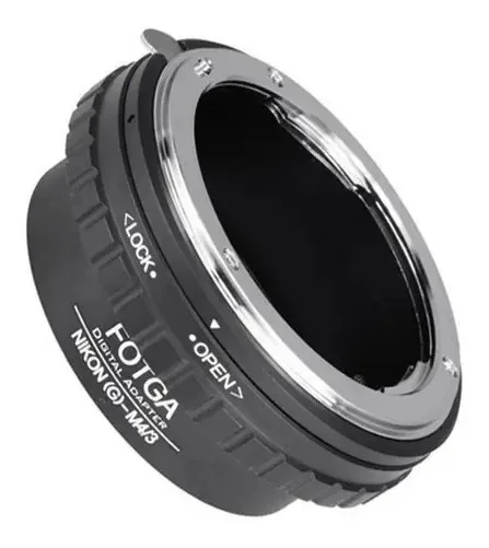 Adaptador de Lente Fotga Nikon para Câmeras M4/3