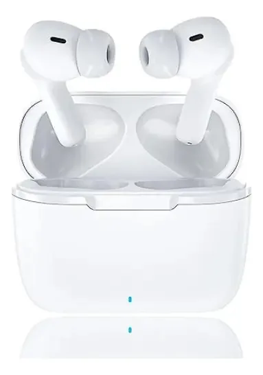 Fone In-ear Bluetooth H'maston LY13 Branco Com Cancelamento de Ruído