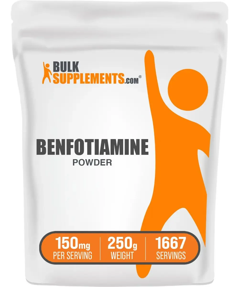 Suplementos a granel Benfotiamina 150 mg em pó 250 g