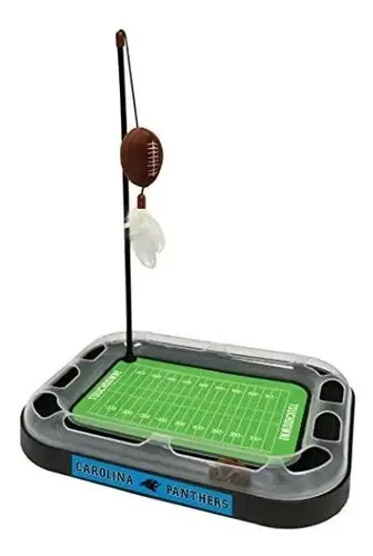 Campo de futebol americano Pets First Cat Scratcher Nfl Carolina Panthers