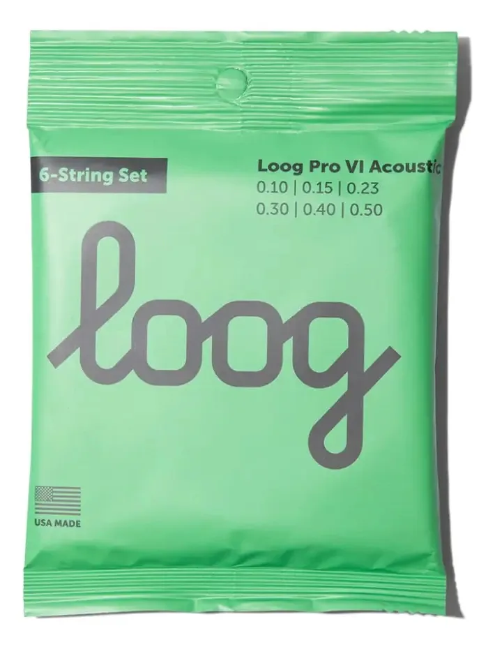 Cordas para guitarra acústica Loog Pro Vi