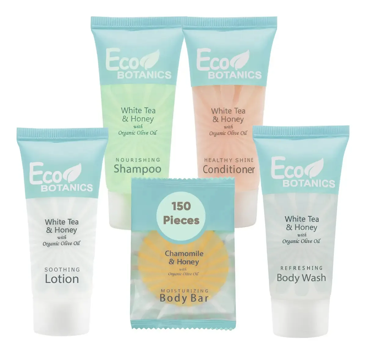 Eco Botanics - Conjunto Em Massa De Sabonetes E Artigos De Tocador