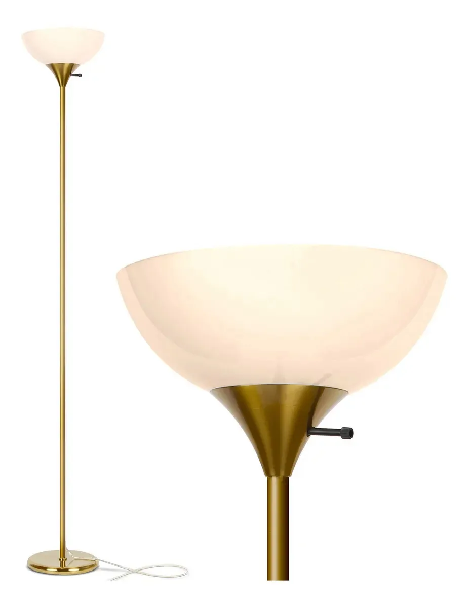 Luminária de chão Brightech LED Regulabdome, lâmpada