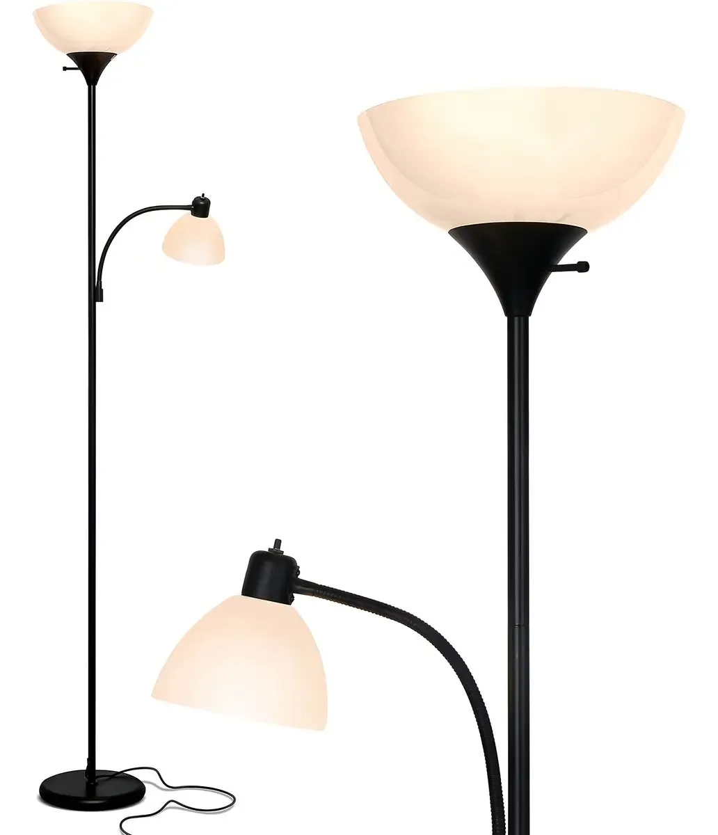 Luminária de chão LED, luminária de chão Torchiere Super Bright