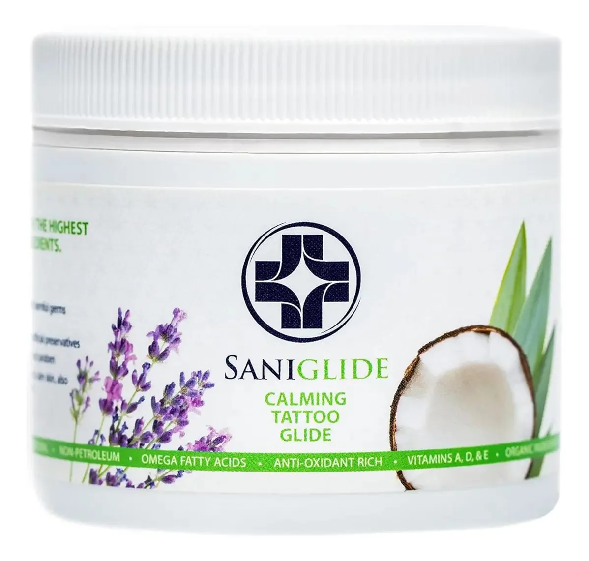 Saniderm Tattoo Glide, creme hidratante premium para tatuagem