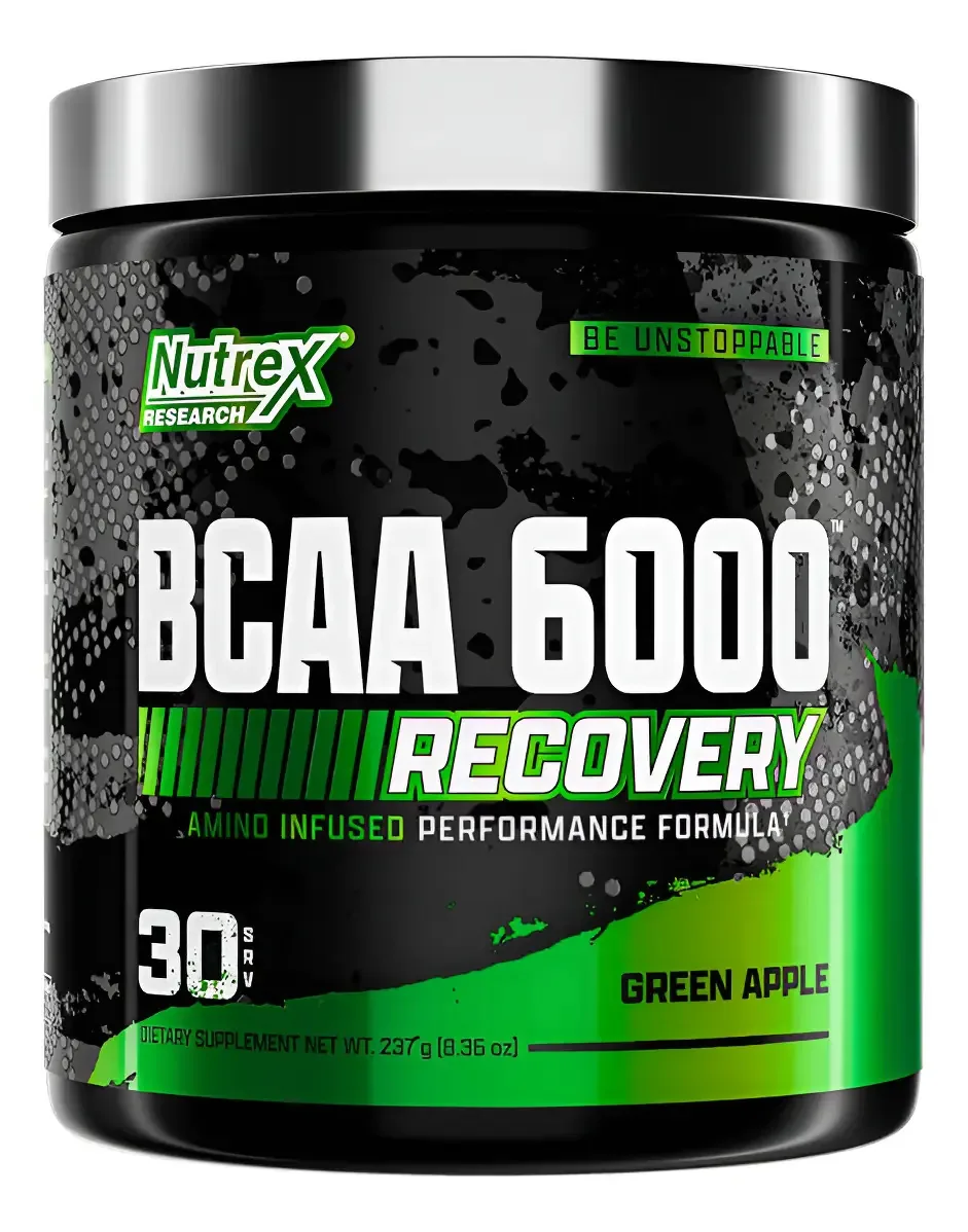 Nutrex Bcaa 6000 - Aminoácidos - 30 serviços de sabor de maçã