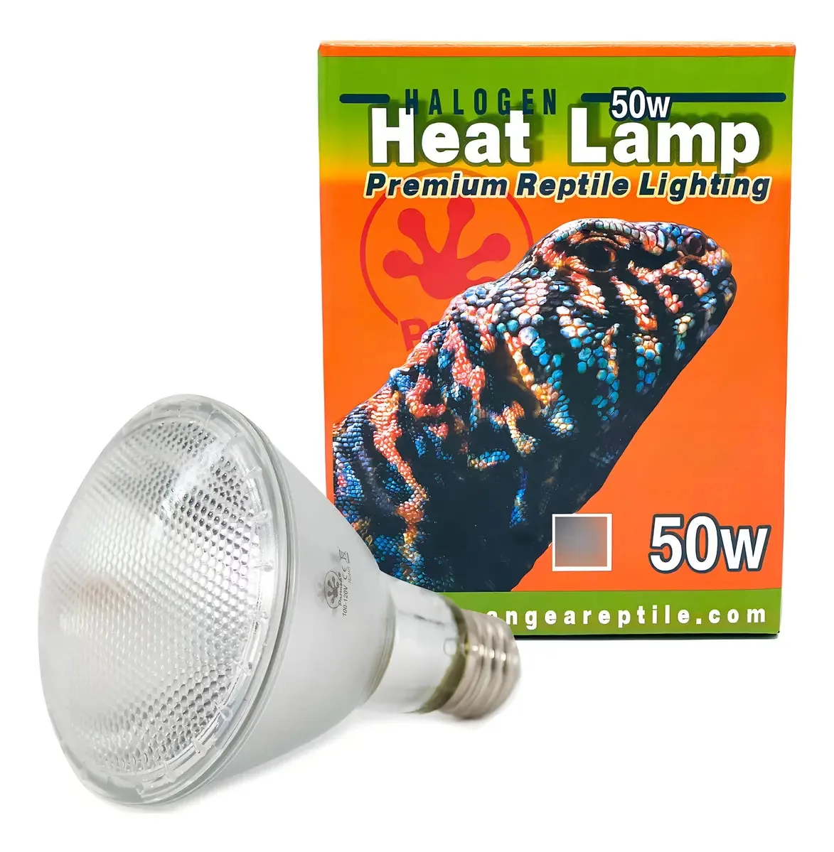 Lâmpada de calor halógena Pangea P Reptiles 50w