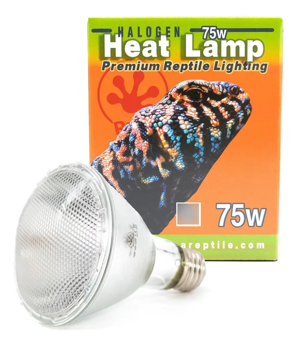 Lâmpada de calor halógena Pangea P Reptiles 75w