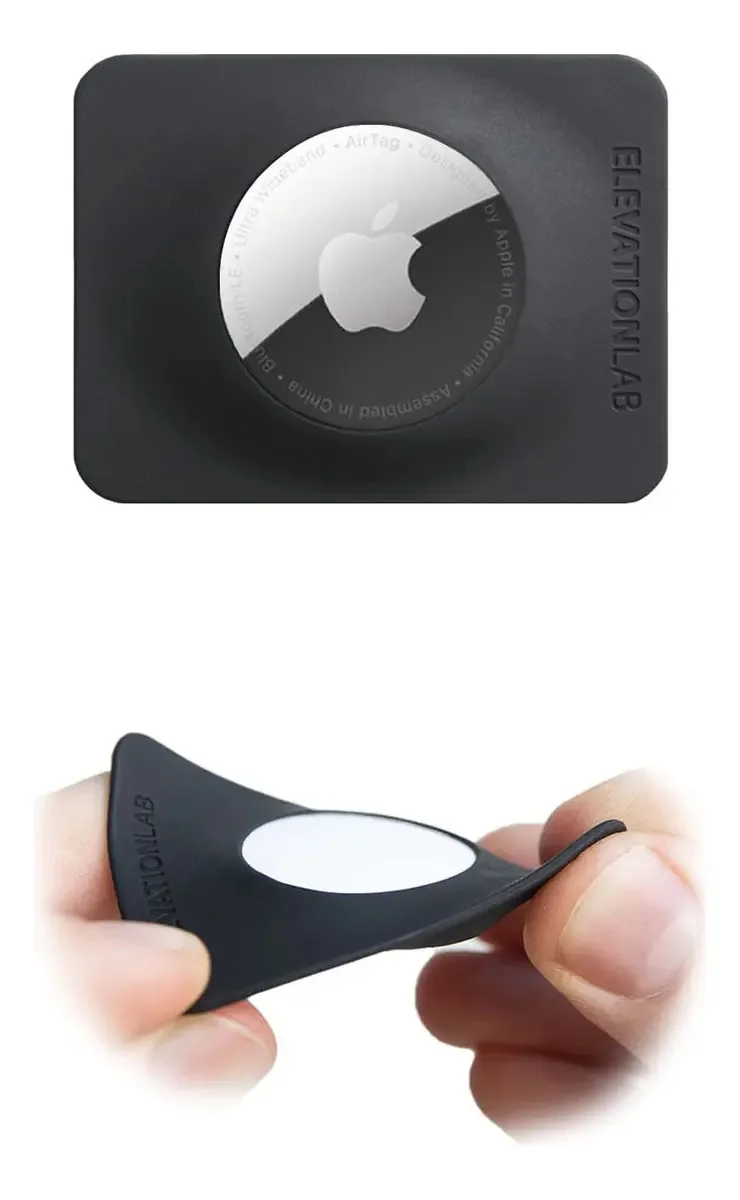 Localizador de objetos ElevationLab AirTag Mount - preto